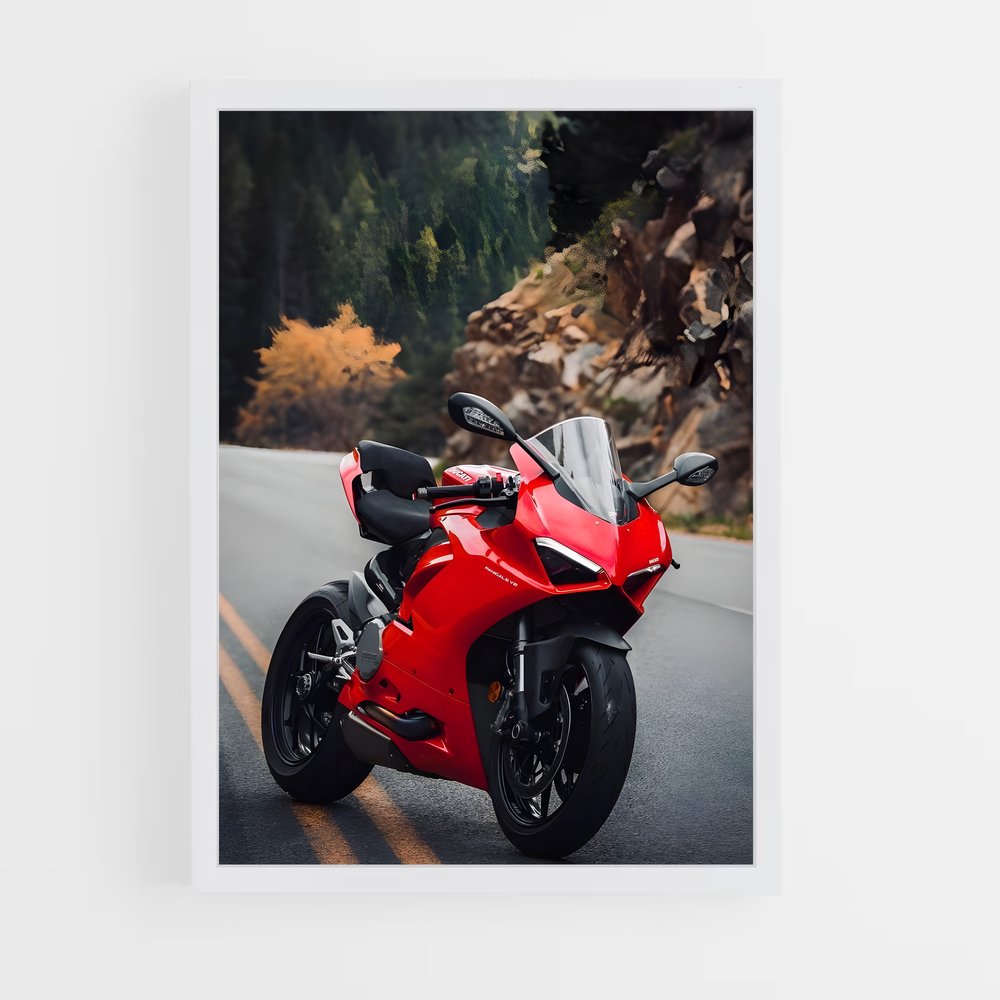 Poster Supersport Éblouissant – affiche Ducati (vue 3)